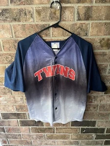 Camiseta de béisbol multicolor de los gemelos de Minnesota grande (12-14) para jóvenes MLB - Imagen 1 de 4