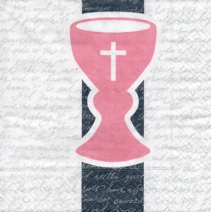 4 Servietten Motivservietten Serviettentechnik Decoupage Kommunion (1210) - Picture 1 of 2