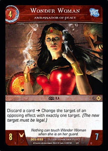 VS System: Wonder Woman, Ambassador of Peace [Played] DC Comics Legends TCG CCG  - Image 1 of 1