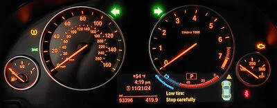 2014-2017 宝马 528i 535i 550i X3 X4 X5 (F10 F15 F25 F26) 速度计量表 (93k) — 第 1/4 张图片