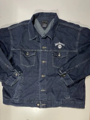 Jack Daniels Antiguo No. Chaqueta de camionero de mezclilla 7 para hombre talla 2XL EUC i/D Foto 1 de 4