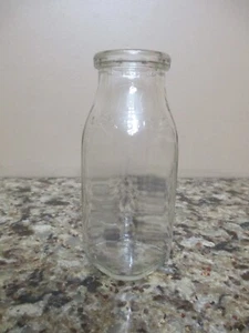 Vintage Lawson's Glass Half Pint Milk Bottle - Dairy - Picture 1 of 9