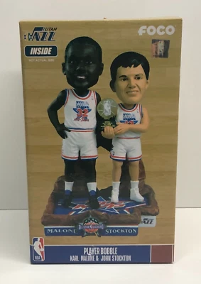 John Stockton / Karl Malone All Star DUAL Limited Edition /100 Bobble Bobblehead - Image 1 of 4