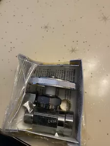Toilet Water Shut Off Valve 3/8 X 3/8 Good Deal! Free Shipping! - Picture 1 of 3
