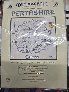 Perthshire Scotland Cross Stitch - Picture 1 of 1