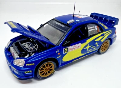 Mikko Hirvonen #2 Subaru Impreza WRC 03 Monte Carlo 2004 1:43 Vitesse Limited - Изображение 1 из 4
