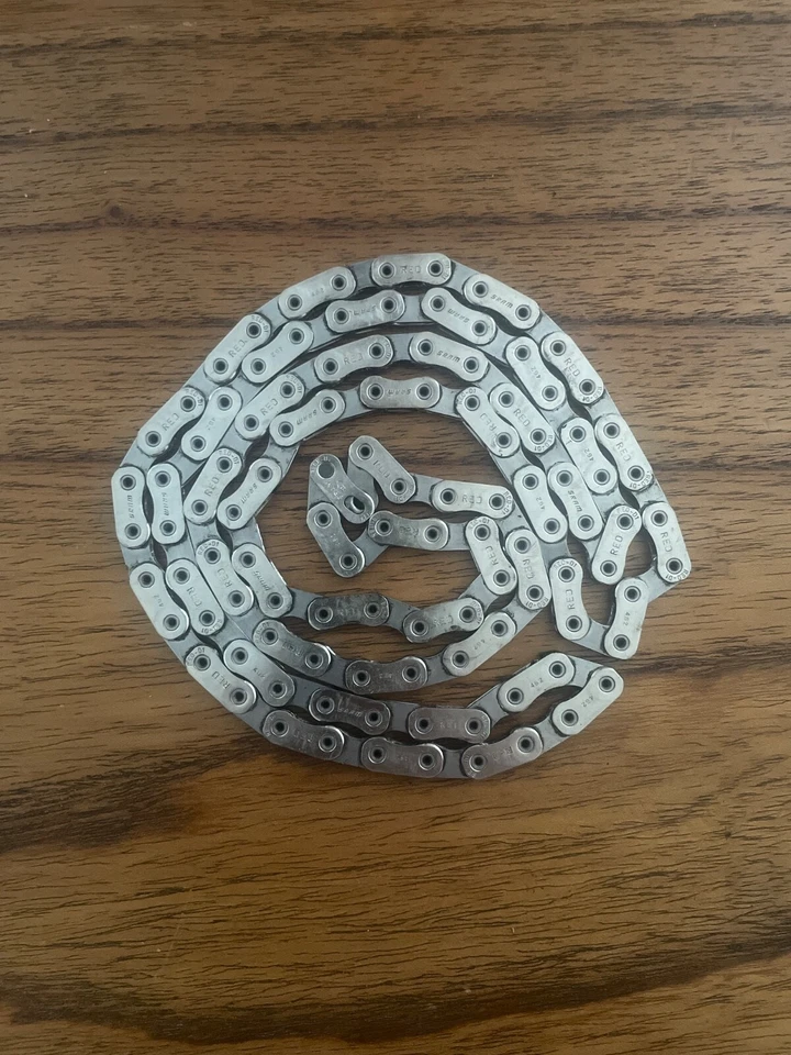 Cadena de bicicleta plana de 12 velocidades SRAM RED 114 eslabones CN-RED-D1 carretera grava pasador hueco Foto 1 de 1