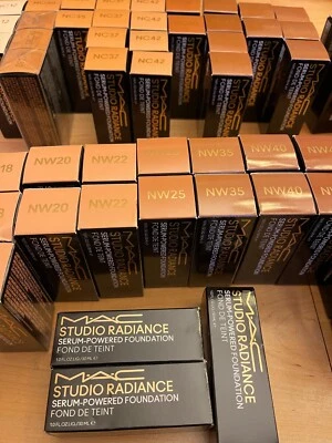 MAC STUDIO RADIANCE SERUM-POWERED FOUNDATION PICK YOUR SHADE 1.0 FL OZ. NIB - Image 1 of 4