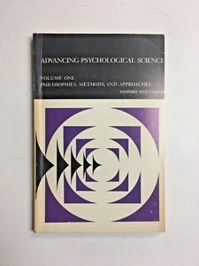 Advancing Psychological Science Volume 1 One Sanford and Capaldi Paperback - Imagen 1 de 3
