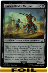 1x - Roshan, Hidden Magiste - FOIL - Universes Beyond: Assassin's Creed - NM MTG - Picture 1 of 1