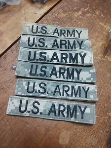 6 Cinta con nombre de rama del ejército de Estados Unidos OCP multicámara con cierre de gancho - Imagen 1 de 2