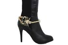 Women Western Bling Boot Bracelet Gold Metal Chain Shoe Animal Charm Scorpion