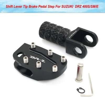Para SUZUKI DRZ400S DRZ 400 DRZ400SM DRZ400E 250 Palanca de cambios Punta Pedal de freno Paso Foto 1 de 4
