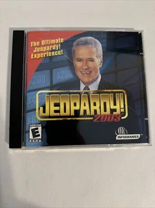 Jeopardy 2003 PC Game Windows 98 AlexTrebek Computer Game - Picture 1 of 2