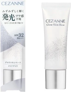 Cezanne Glow Skin Base Clear Glow 0,7 oz SPF32/PA+++ lucentezza luminosa dal Giappone - Foto 1 di 6