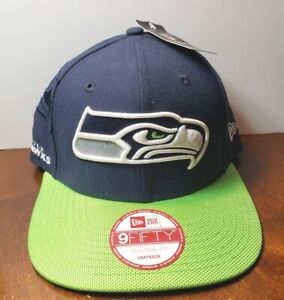 SEATTLE SEAHAWKS NEW ERA 9FIFTY NFL ONFIELD SIDELINE COLLECTION HAT NEW WITH TAG
