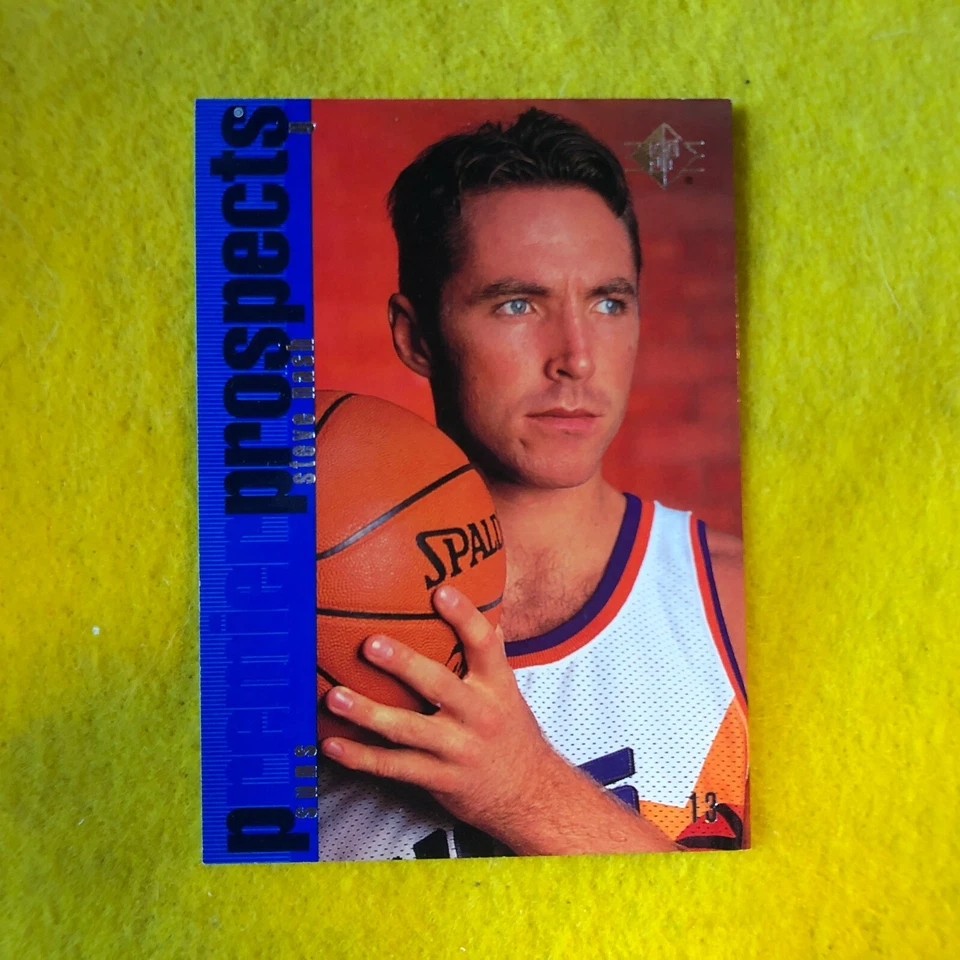 STEVE NASH , SPURS 1996 UPPER DECK SP , ROOKIE NBA BASKETBALL CARD #142 RC MINT - Image 1 of 1