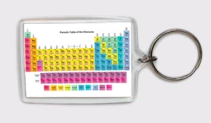 LLAVERO PERIODIC TABLE OF ELEMENTS TABLA PERIODICA KEYRING - Imagen 1 de 1