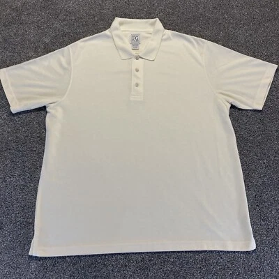 Рубашка поло FG Field Gear мужская L большая цвета слоновой кости кремовая спортивная повседневная для гольфа - Изображение 1 из 4