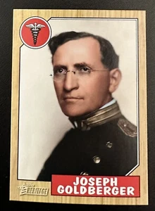 2009 Topps Heritage DR. JOSEPH GOLDBERGER MD #65 - Picture 1 of 2