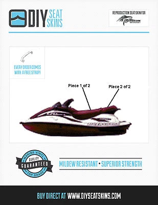 Чехол на сиденье TigerShark TS 640 770 R 1100R ТЕМНО-БОРДОВЫЙ ЛЮБОЙ COOR 1998 1999 - Изображение 1 из 4