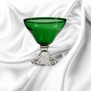 Anchor Hocking Glas LILA Waldgrün Schnaps Cocktail 3 5/8" Stielgläser - Bild 1 von 10