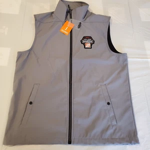 ESPN College Gameday Home Depot full zip lined vest Men’s S Medium Grey Football - Picture 1 of 7