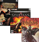 STRATEGY PACK 3x PC Games Spartans, 7 Kingdoms, etc NEW