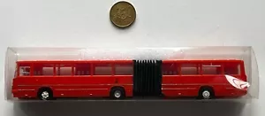 B663 Modell Auto 1:87 Bus IKARUS 280 Linie 20 Tegel Ort Gelenkbus Umbau H0 DDR - Bild 1 von 11