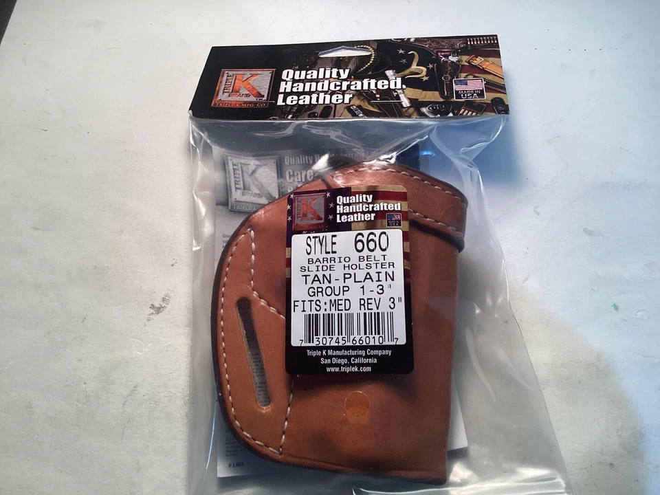 Triple K holster #660 Askins Avenger style S&W K/L-GP100-Python 3inch&similr NEW - Image 1 of 4