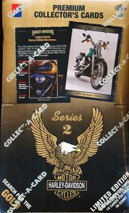 1992 HARLEY DAVIDSON SERIES 2 SEALED BOX 36 PACKS, 10 CARDS PER PACK - Picture 1 of 1