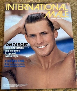 International Male 1988 Summer Men's Fashion Underwear Catalogue, Gay Interest - Picture 1 of 8