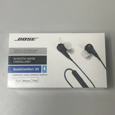 Bose QuietComfort 20 наушники с акустическим шумоподавлением - для Apple открытая коробка - Изображение 1 из 4