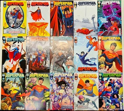 DC Comics Superman Son of Kal-El Key 15 Issue Run 1-15 High Grade VF/NM - Image 1 of 2