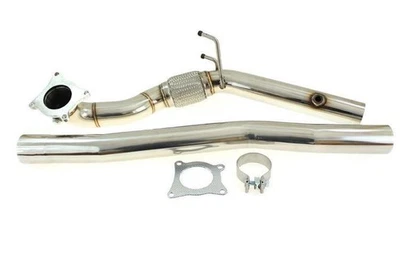 Downpipe per VW Golf 6R Audi A3 S3 TTS Decat 76mm außen 75mm Einlass 73mm Auslas - Imagen 1 de 3