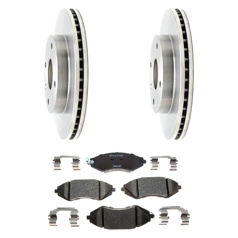 For Suzuki Forenza 04-08 Raybestos R-Line Plain Front Brake Kit w Ceramic Pads Foto 1 de 4