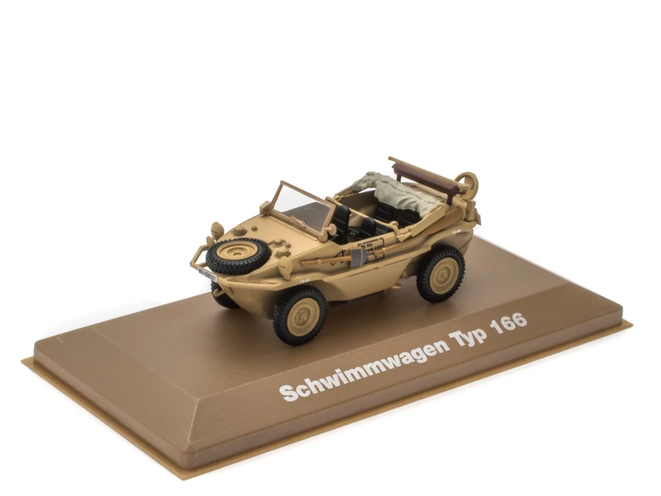 VEICOLO MILITARE CORAZZATO IN MINIATURA GALLEGGIANTE TIPO 166 1/43 - Immagine 1 di 1