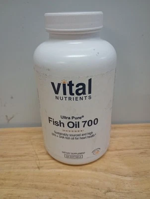 Ultra puro, aceite de pescado 700, limón, 120 cápsulas blandas Foto 1 de 4