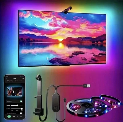 TV LED Hintergrundbeleuchtung mit Kamera für 55-75Zoll Fernseher / Tv led Back - Bild 1 von 4