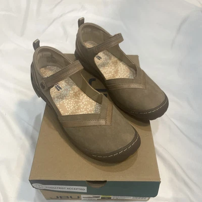 Brillo topo JBU Raven. Mujer Talla Podólogo 7,5 M aceptado. Mary Jane Casual Foto 1 de 4