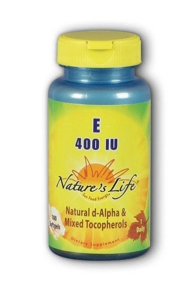 Gel blando Natures Life Vitamina E 400 UI 100 Foto 1 de 1