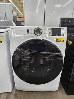 GE GFD55ESSNWW 28" White 7.8 cu. ft. Front Load Electric Dryer NOB #154213 - Image 1 of 4