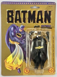 BATMAN 1989 MOVIE TOY BIZ RARE STAR TOYS SPANIEN VARIANT VERSIEGELT BUBBLE DC COMICS - Bild 1 von 5
