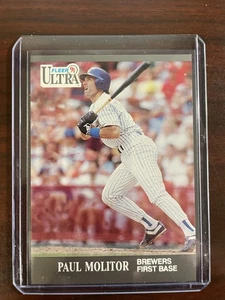 1991 Ultra #178 Paul Molitor - Picture 1 of 2