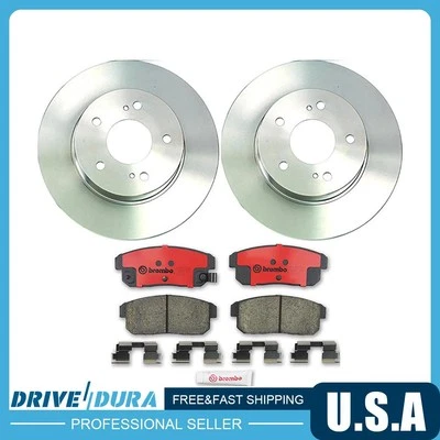 Rotores de freno de disco trasero Brembo pastillas de freno de cerámica para Infiniti I35 2002-2004 Foto 1 de 4