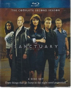 Sanctuary: Complete Second Season 4-Disc TV SHOW Syfy Amanda Tapping scientist - Picture 1 of 1