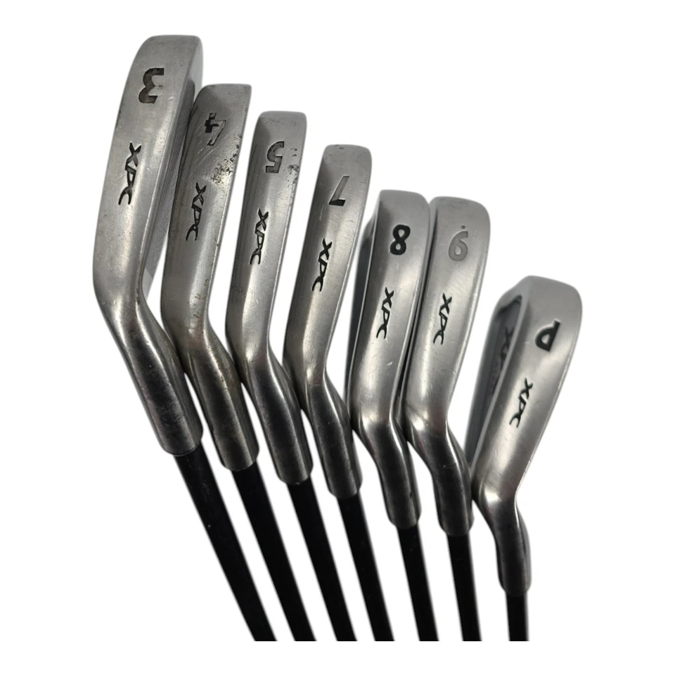 XPC Tour Steel Golf Club Irons 3-5-7-9PW (No 6 Iron) RH UST RFlex Graphite shaft - Image 1 of 4