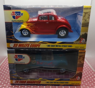  First Gear CarQuest 1st & 2nd  In a Series 29 Ford & 33 Willys Lot NEW - Image 1 of 4
