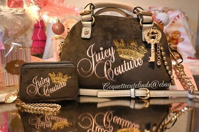 Эксклюзивный комплект сумка и бумажник Juicy Couture ключ к Juicy купол через плечо - Изображение 1 из 4