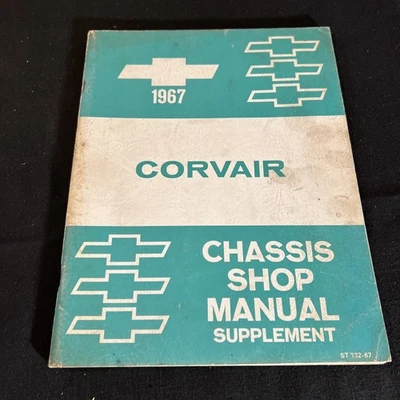 Chevrolet Corvair 1967 original OEM concesionario chasis manual de taller suplemento GM Foto 1 de 4
